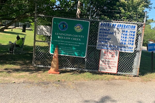 Lexington County Collection and Recycling Center at Hollow Creek in Gilbert