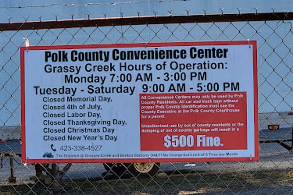 Polk County Grassy Creek Convenience Center