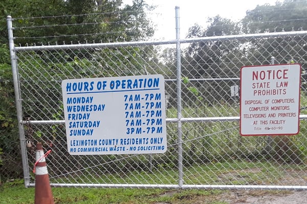 Lexington County Collection and Recycling Center at Pelion