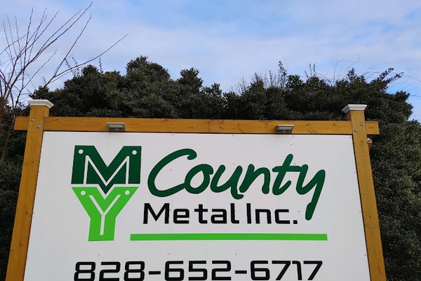 MY COUNTY METAL SCRAP YARD MARION N.C.