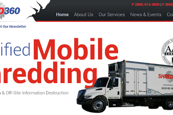 Shred360 Paper Shredding Services