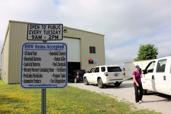 Allen County's Household Hazardous Waste Facility