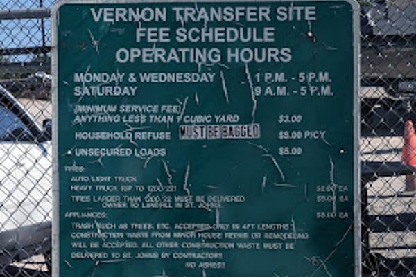 Vernon transfer station