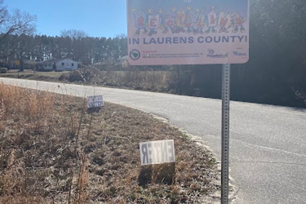Laurens county recycling center