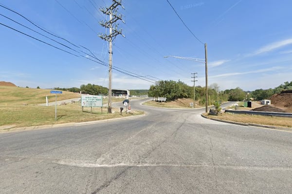 Commercial Recycling Center Entrance