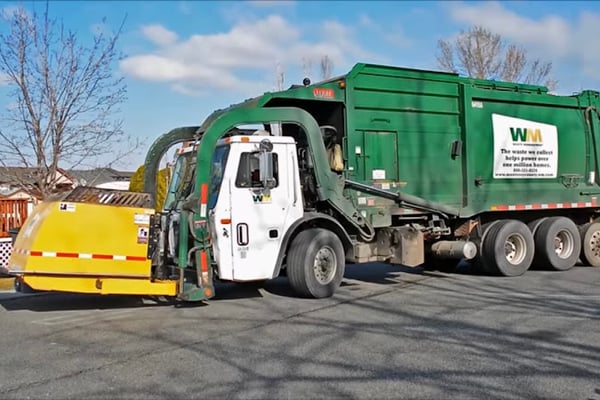 Waste Management Recycling Drop Box