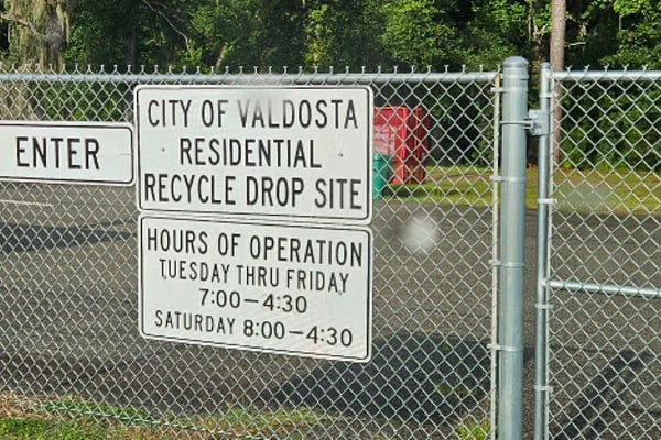 City of Valdosta Residential Recycle Drop Site