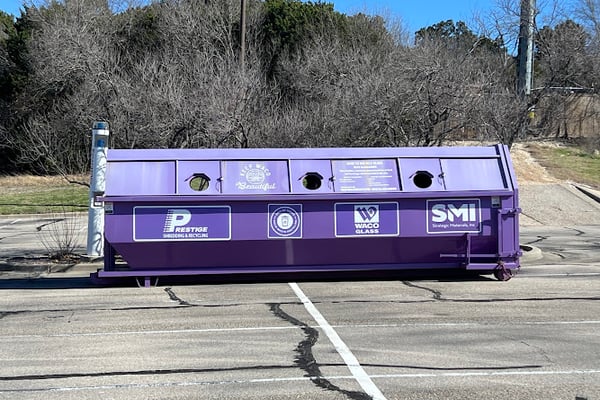Waco Glass Recycling - MCC Parking Lot S
