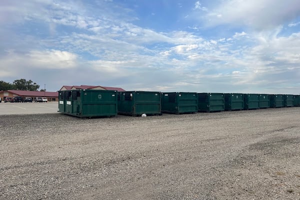 Cedar Falls Recycling bins