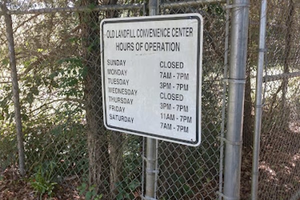 Old landfill convence center