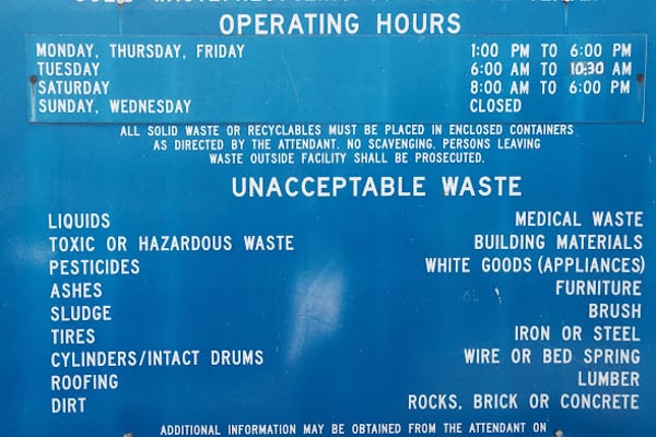 Robertson County Solid Waste/Recycling Convenience Center
