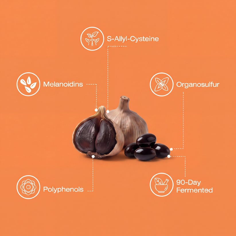 Lanural Fermented Black Garlic — lifestyle