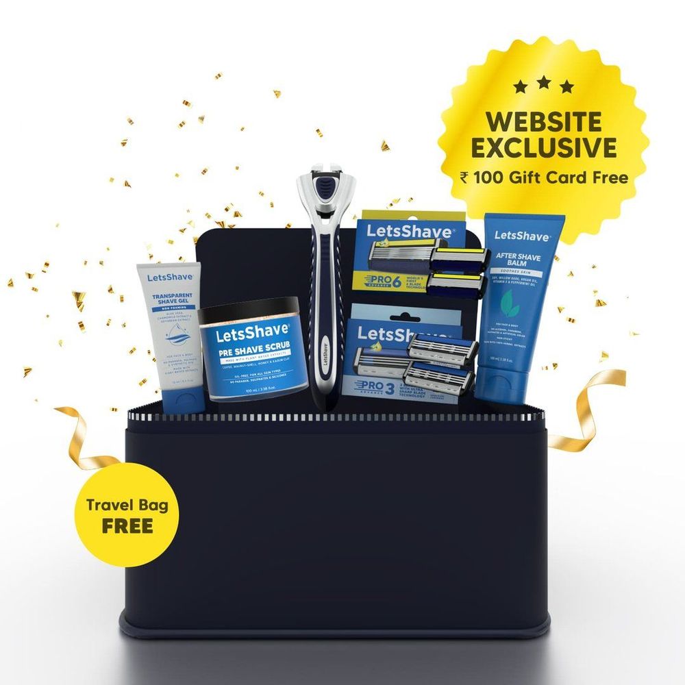 7-in-1 World's First 6 Blade Gentlemen Kit