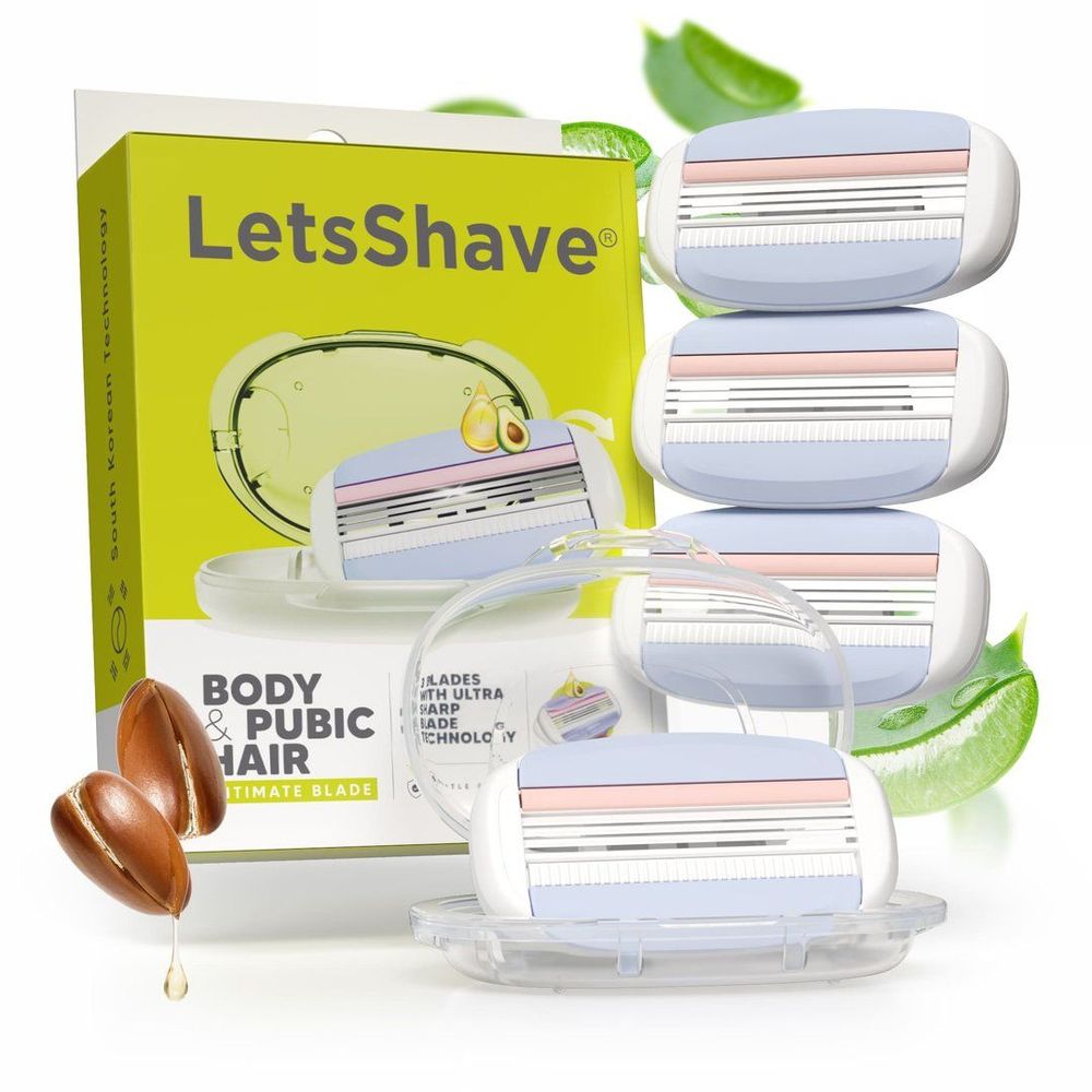 Body & Pubic Hair Intimate Blades (Pack of 4)
