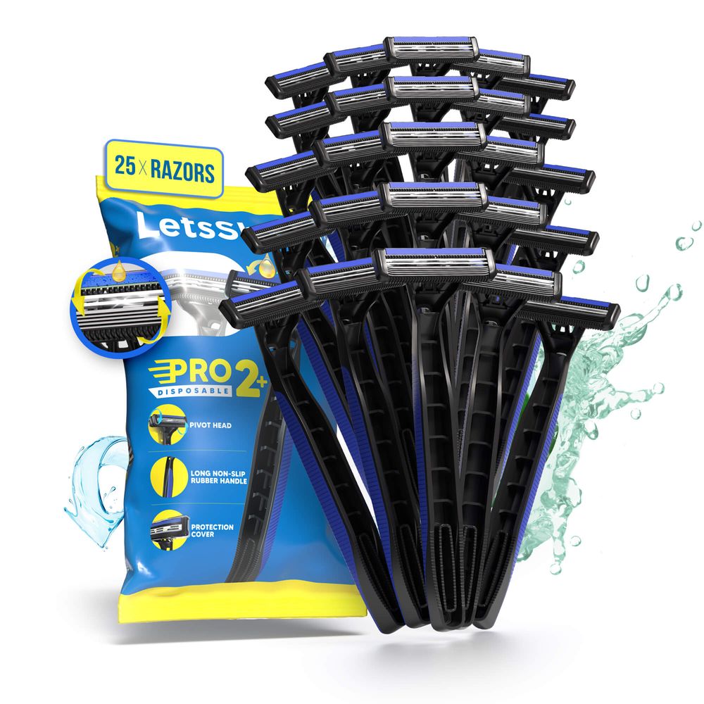 Pro 2 Plus Disposable Razor (Pack of 25)
