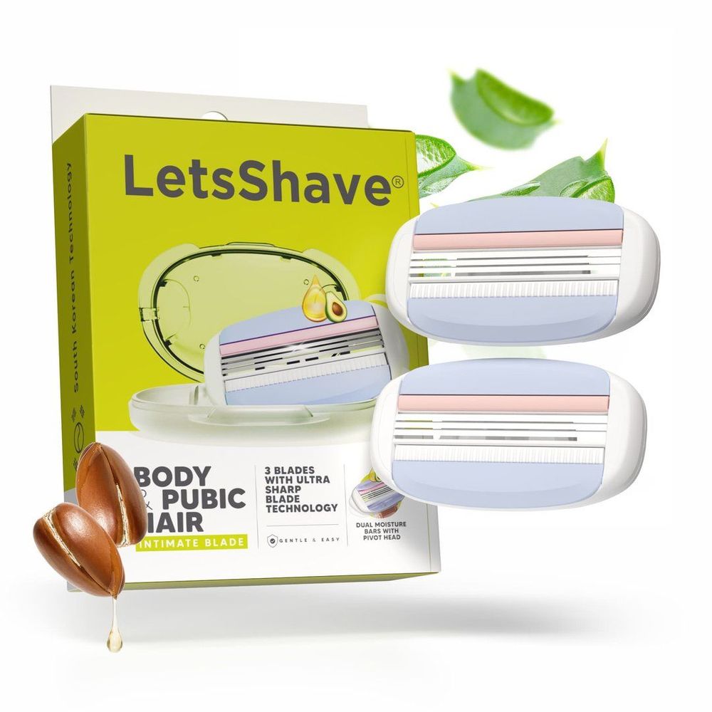 Body & Pubic Hair Intimate Blades (Pack of 2)