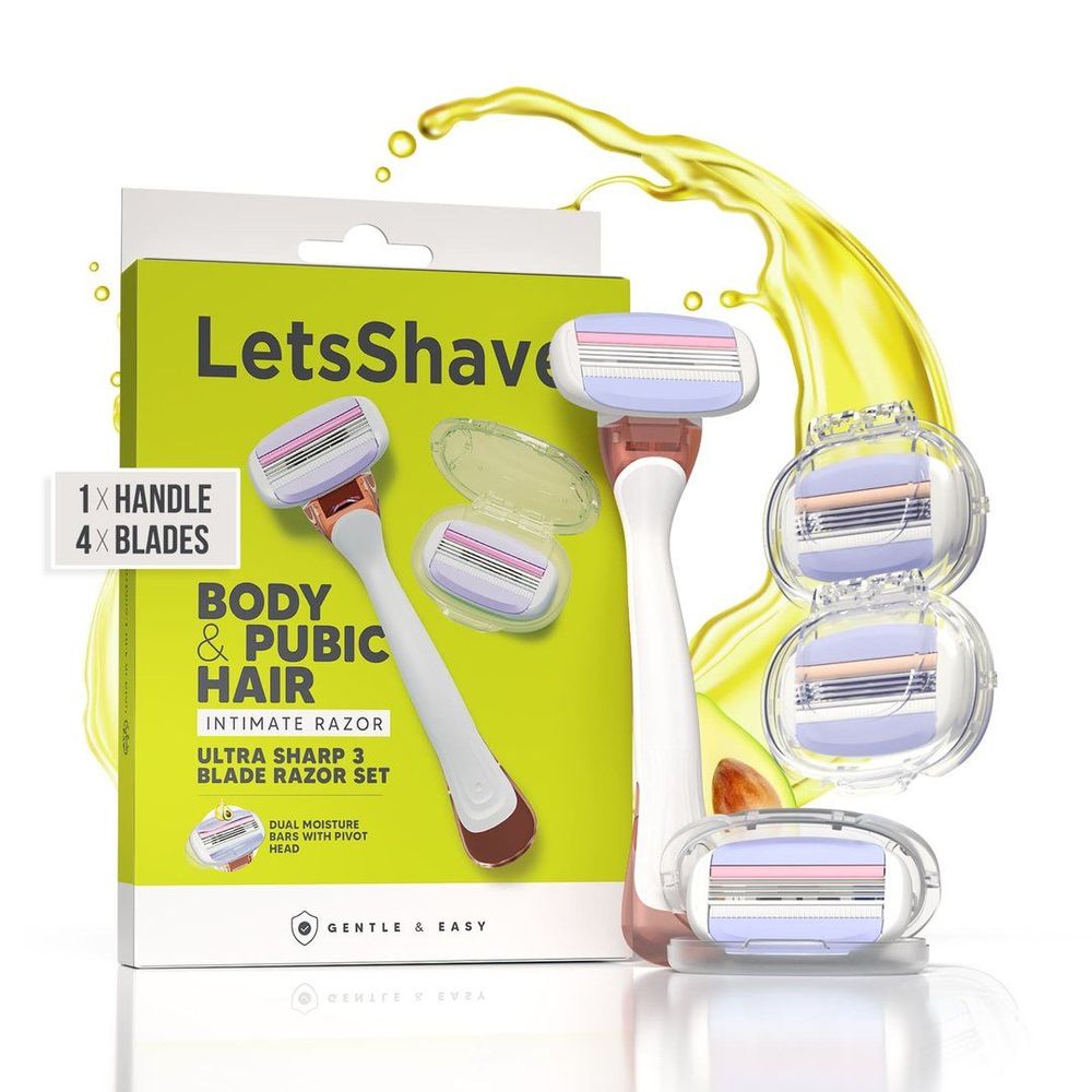 Body & Pubic Hair Razor Value Set – Women