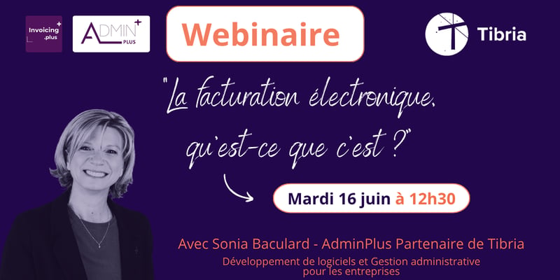 "La facturation électronique, qu’est-ce que c’est ?” avec Sonia Baculard