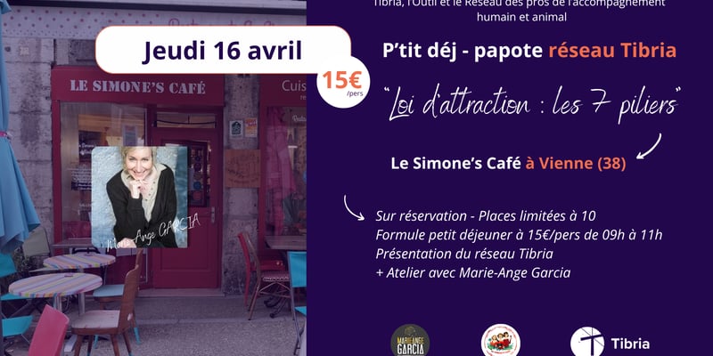 "Loi d'attraction : les 7 piliers fondamentaux"  avec Marie-Ange GARCIA 