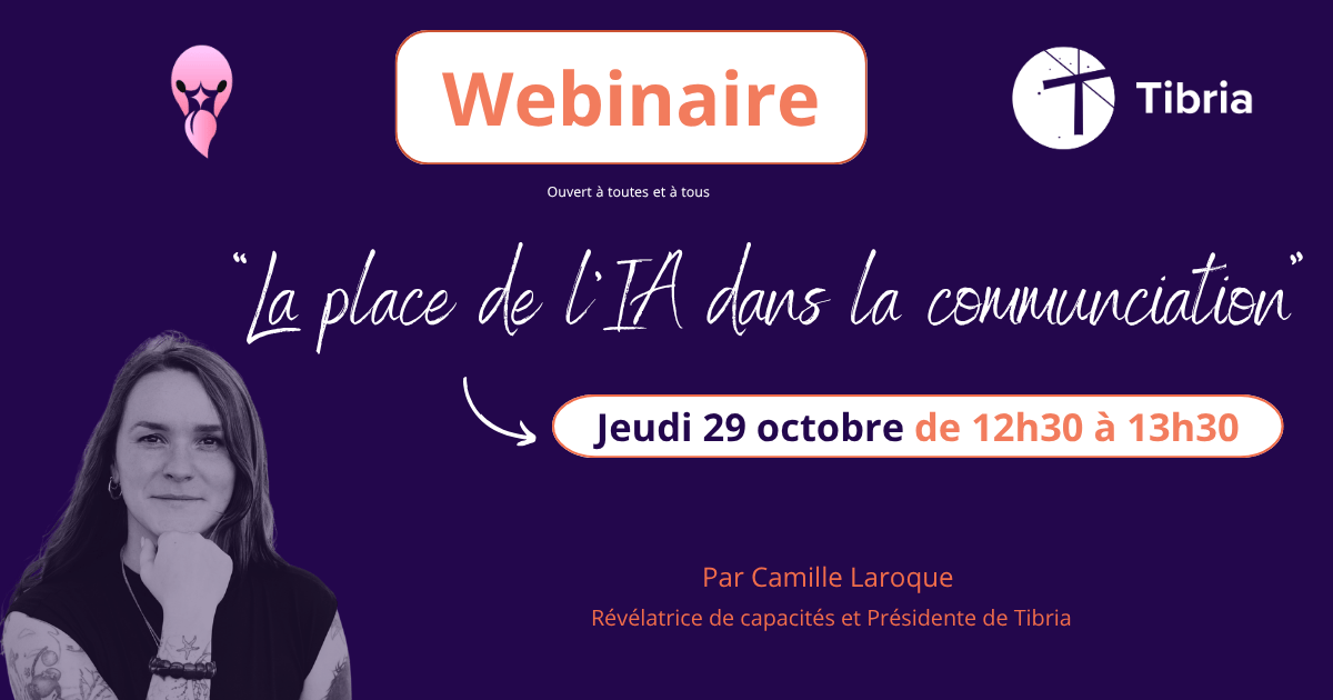 "La place de l'IA dans la communication" avec Camille LAROQUE