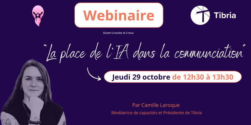 "La place de l'IA dans la communication" avec Camille LAROQUE