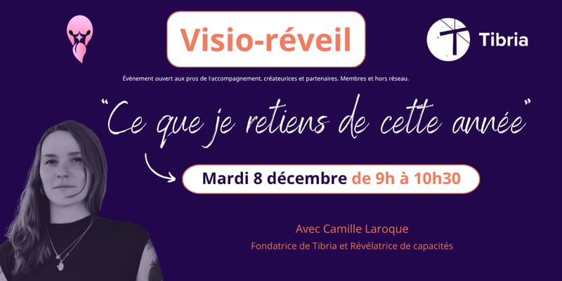 Visio-réveil avec Camille LAROQUE -  "Ce que je retiens de cette année"