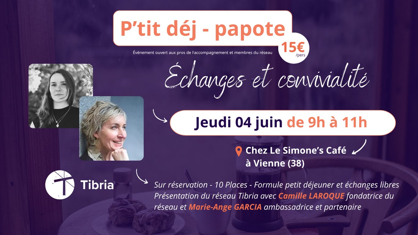 P'tit déj papote réseau Tibria à Vienne (38)