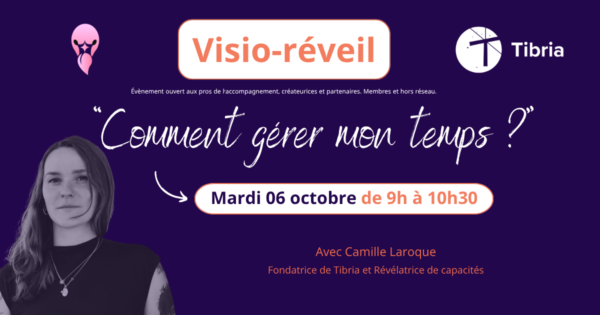 Visio-réveil avec Camille LAROQUE - "Comment gérer mon temps?"
