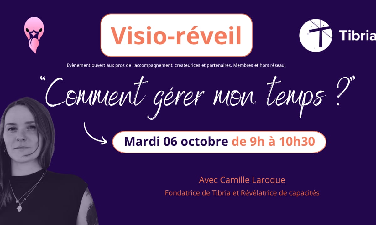 Visio-réveil avec Camille LAROQUE - "Comment gérer mon temps?"
