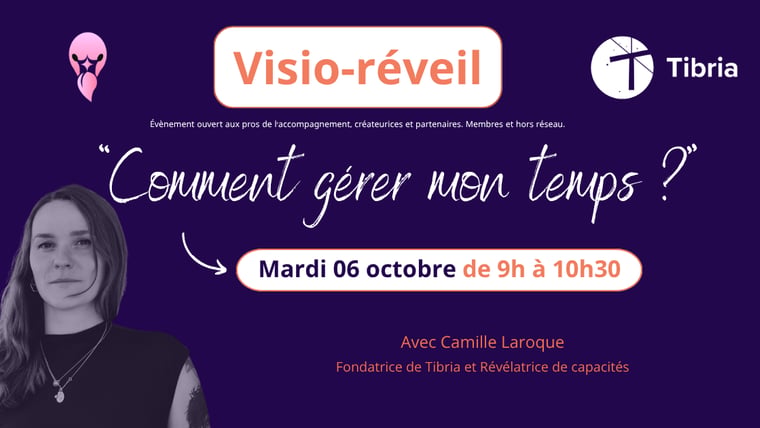 Visio-réveil avec Camille LAROQUE - "Comment gérer mon temps?"