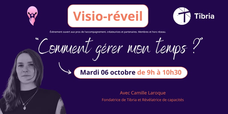 Visio-réveil avec Camille LAROQUE - "Comment gérer mon temps?"