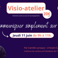 "Communiquer simplement sur Instagram : les bases" avec Camille LAROQUE