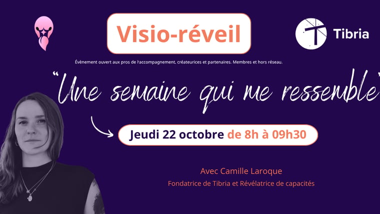 Visio-réveil avec Camille LAROQUE - "Une semaine qui me ressemble"
