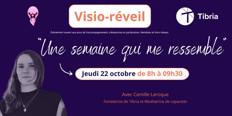 Visio-réveil avec Camille LAROQUE - "Une semaine qui me ressemble"
