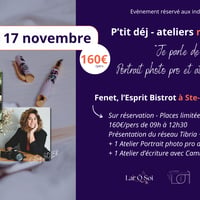 P'tit-déj ateliers "Je parle de moi" avec Camille et Cathy