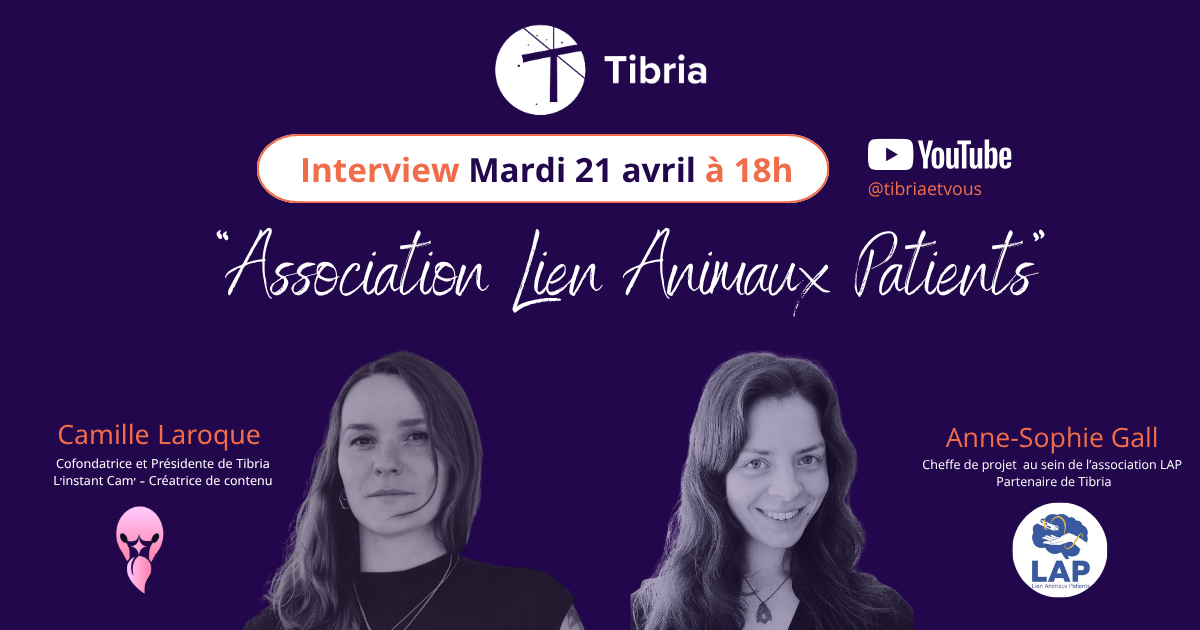 Interview de l'association Lien Animaux Patients avec Anne-Sophie GALL 