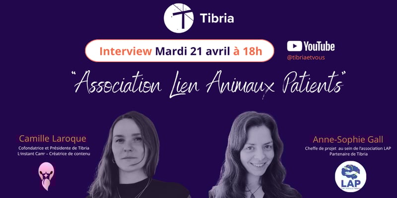 Interview de l'association Lien Animaux Patients avec Anne-Sophie GALL 
