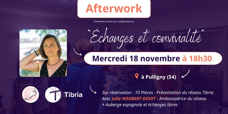 Afterwork avec Julie HOUBERT-DIDOT