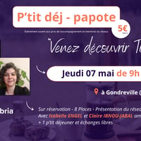 P'tit déj papote à Gondreville avec Isabelle ENGEL et Claire IBNOU-JABAL