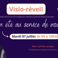 Visio-réveil avec Camille LAROQUE - "Un été au service de nos projets"