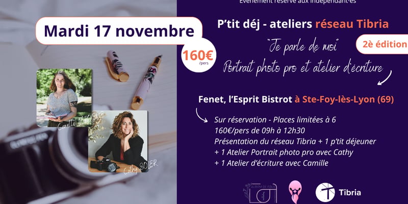 P'tit-déj ateliers "Je parle de moi" avec Camille et Cathy