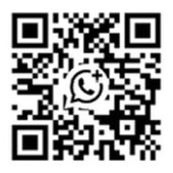 QR code to start a WhatsApp chat with LocalPing