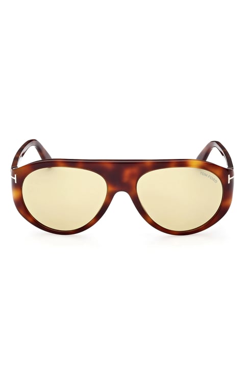 Rex-02 57mm Aviator Sunglasses
