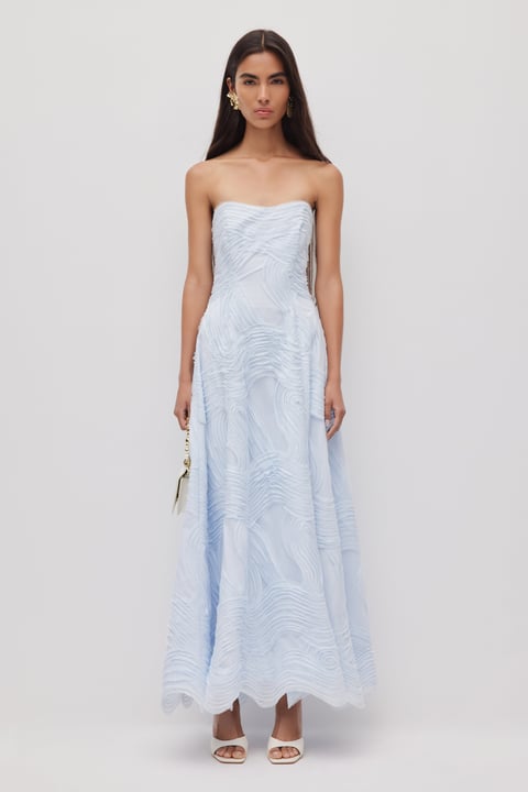 Wave Gown-PASTEL BLUE / 4