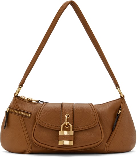 Brown 'The 99' Shoulder Bag