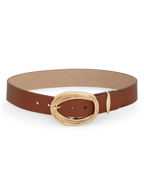 Swirl Belt in Tan