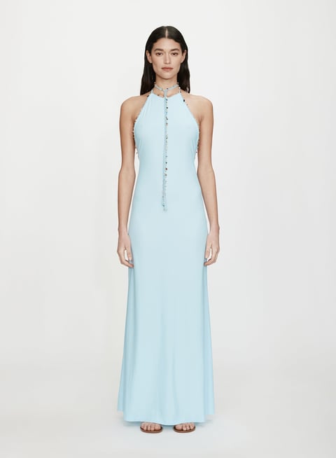 Christopher Esber | Beach Quartz Halter Lycra Dress