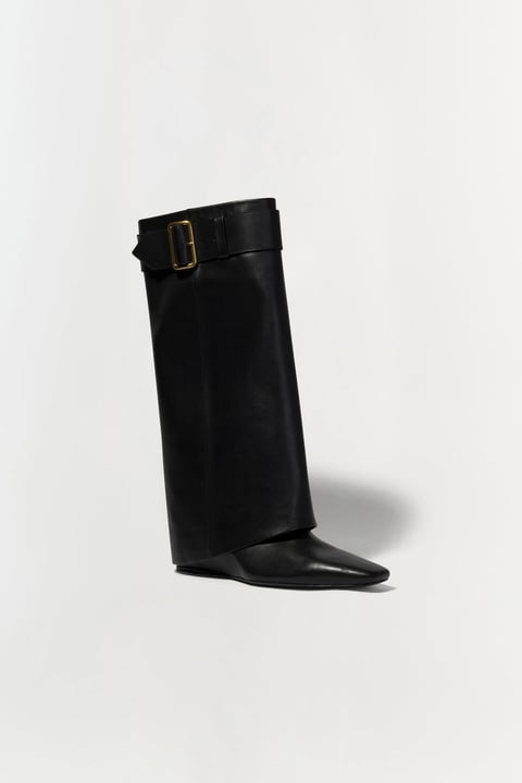 Frejya Leather Boot - Black | SIMKHAI