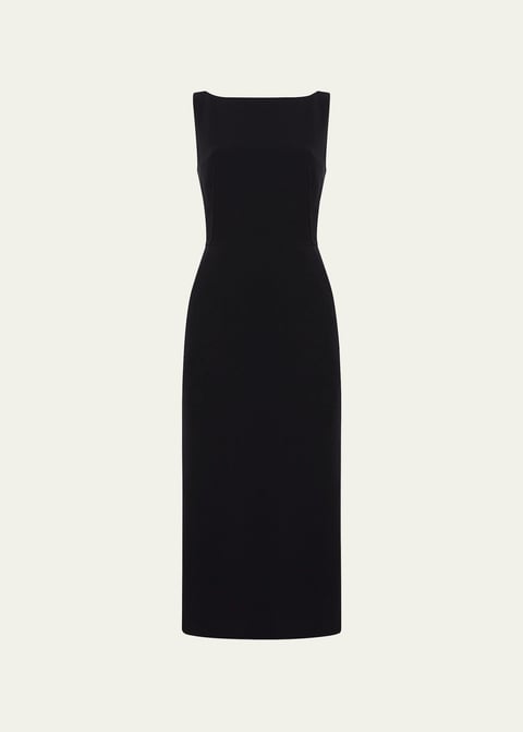 Doppio Fitted Midi Dress