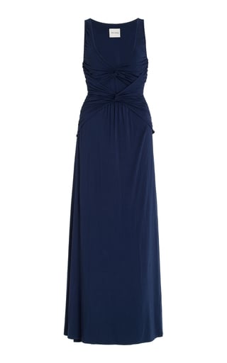 Sasha Twisted Jersey Maxi Dress